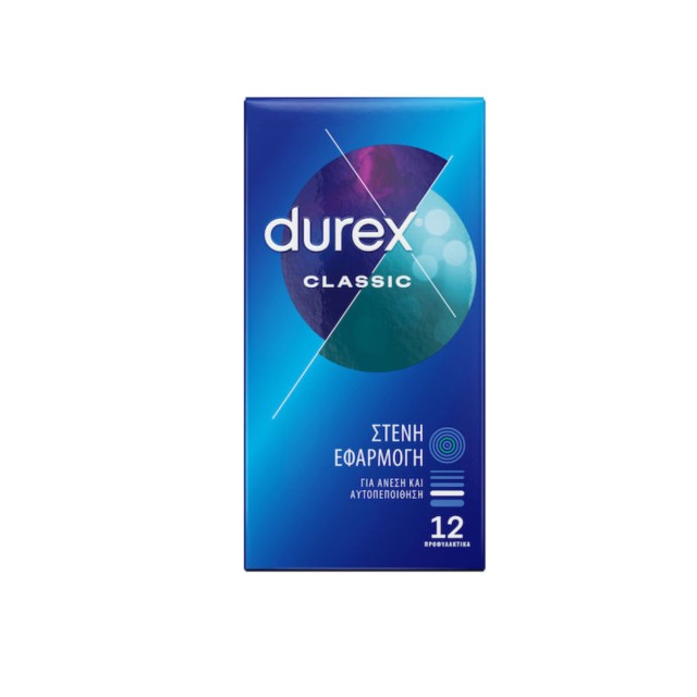 Durex Προφυλακτικά Classic 12τμχ 56mm