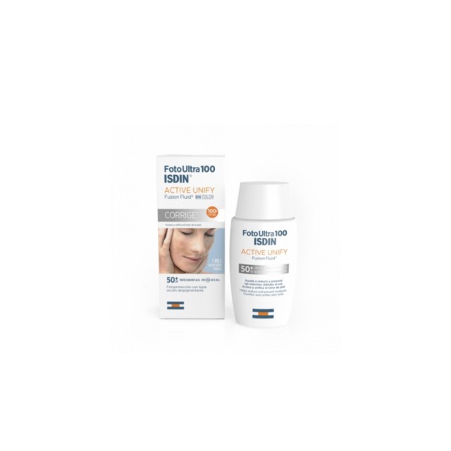 Foto Ultra 100 ISDIN Active Unify Fusion Fluid SPF50+