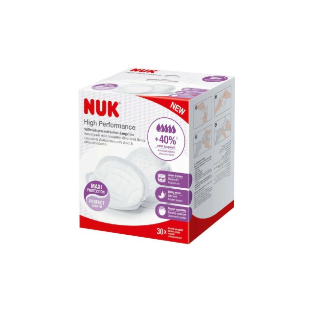 Nuk High Performance Επιθέματα Στήθους, 30τεμ