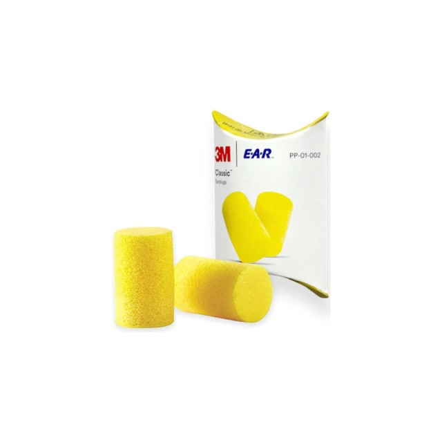 3M Ωτοασπίδες σε Κίτρινο Χρώμα 2386 2τμχ