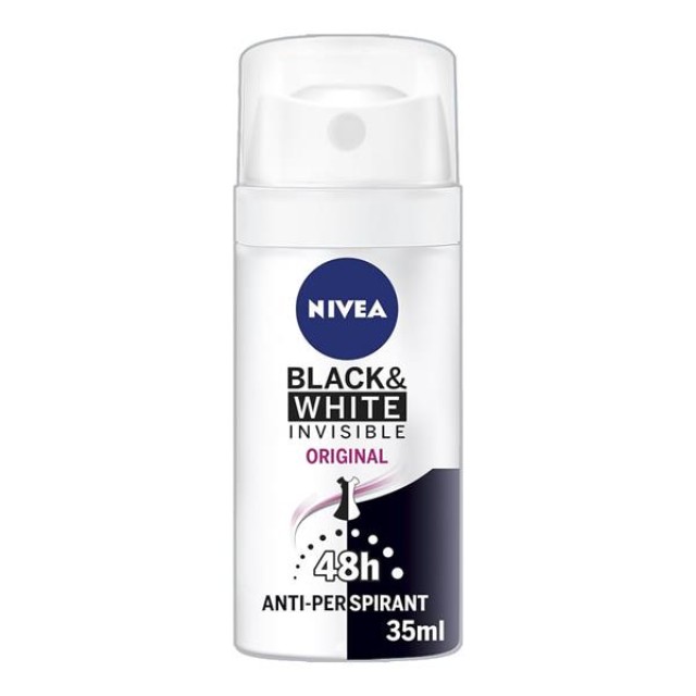 Nivea Deo Black & White Clear Invisible Spray Γυναικείο 35ml Mini