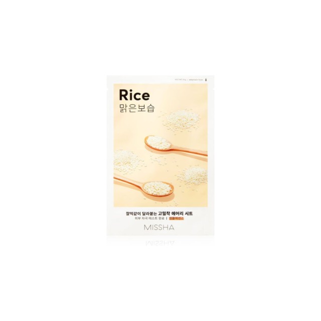 Missha Airy Fit Sheet Μάσκα Προσώπου για Αναζωογόνηση / Καθαρισμό 19gr