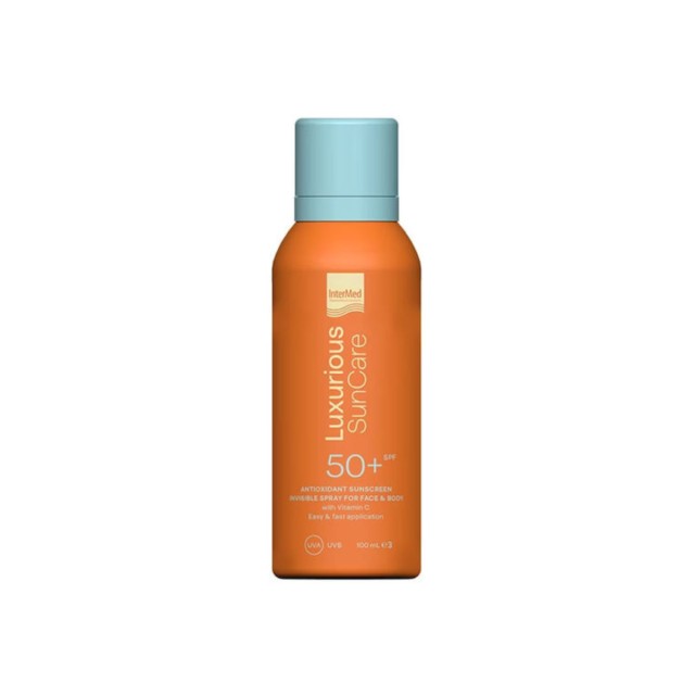 InterMed Luxurious Suncare Αντηλιακή Κρέμα για το Σώμα SPF50 σε Spray 100ml