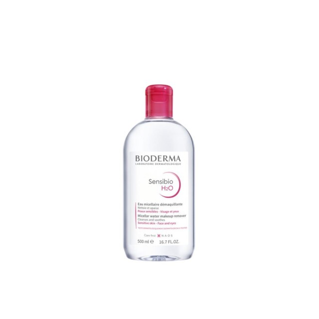 Bioderma Sensibio H2O Νερό Καθαρισμού Micellaire για Πρόσωπο Μάτια & Χείλη 500 ml