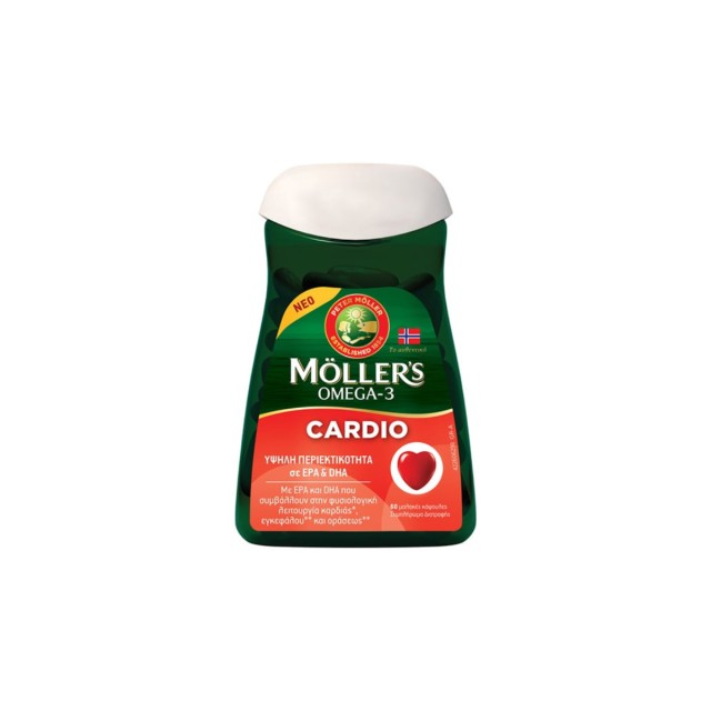 Mollers Omega-3 Cardio. 60Caps