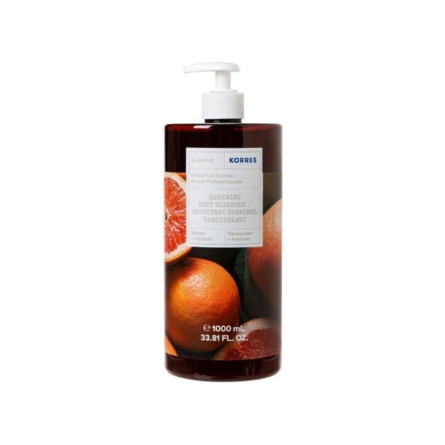 KORRES GRAPEFRUIT SHOWER GEL 1L