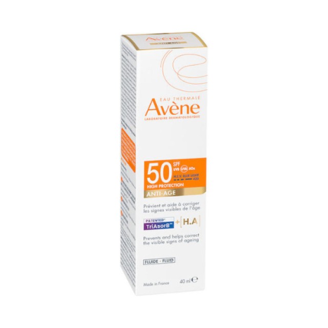 Avene Eau Thermale Fluide Anti-Age Αντηλιακό Προσώπου SPF50 40ml