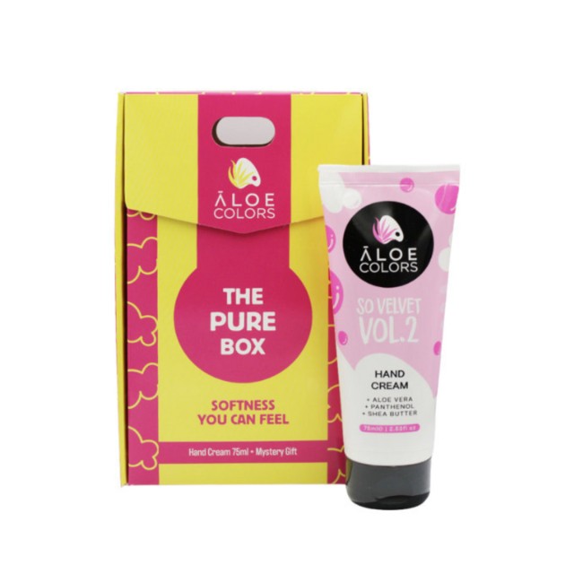 Aloe Colors The Pure Box με Κρέμα Χεριών 75ml & Mystery Gift