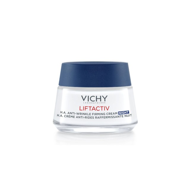 Vichy Liftactiv Supreme Αντιγηραντική & Συσφικτική Κρέμα Προσώπου Νυκτός με Υαλουρονικό Οξύ 50ml