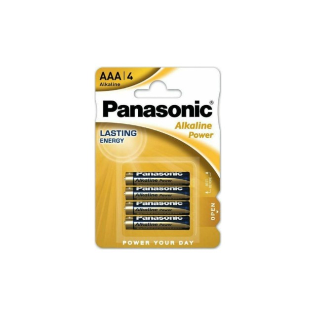 Panasonic Alkaline Power Μπαταρίες AAA 1.5V 4τμχ