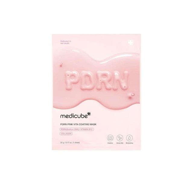 Medicube Pdrn Μάσκα Ομορφιάς Προσώπου για Λάμψη Με Νιασιναμίδη 22gr