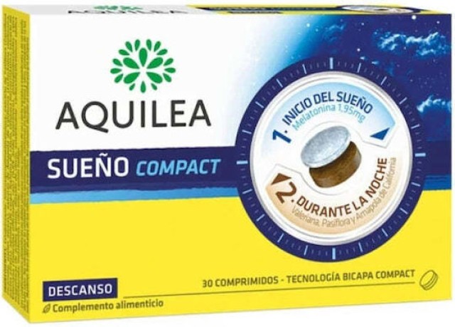 Aquilea Sueno 1mg Συμπλήρωμα για το Άγχος & τον Ύπνο 30 ταμπλέτες