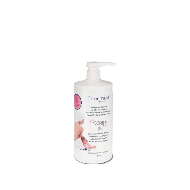 Thermale Med Soap pH 5.5 Υγρό Καθαρισμού με Χαμομήλι & Αλόη 1000ml