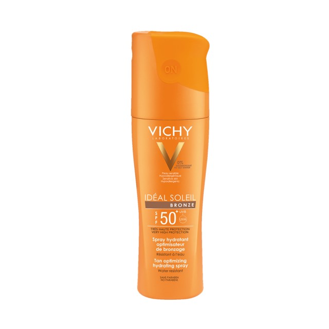 VICHY Ideal Soleil Bronze SPF50+ Spray βελτιστοποίησης μαυρίσματος 200ml