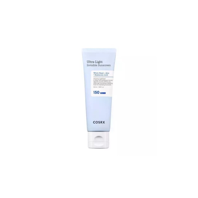 Cosrx Ultra-Light Invisible Αντηλιακή Κρέμα Προσώπου SPF50+ 50ml