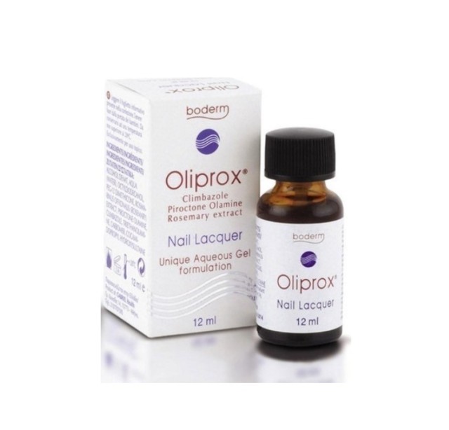 Boderm Oliprox Nail Lacquer Λάκκα Ονύχων για την Αντιμετώπιση των Μυκητιάσεων των Νυχιών 12ml