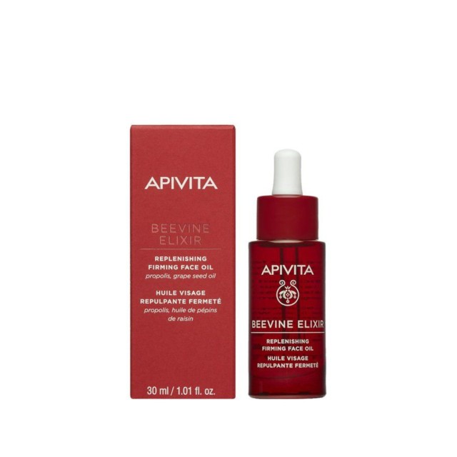 Apivita Beevine Elixir Replenishing Firming Face Oil Έλαιο Προσώπου για Αναζωογονημένη & Λαμπερή Όψη 30 ml