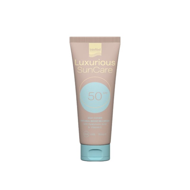 Luxurious Sun Care Silk Cover Natural Beige BB Cream Spf50 75ml