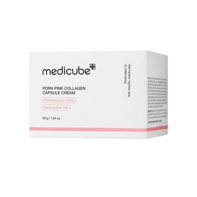Medicube PDRN Pink Collagen Ενυδατική Κρέμα Προσώπου με Υαλουρονικό Οξύ & Κολλαγόνο 55gr