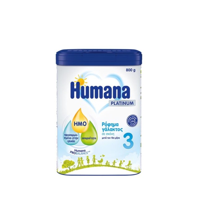Humana Platinum 3 Ρόφημα Γάλακτος σε Σκόνη 12m+ 800 g