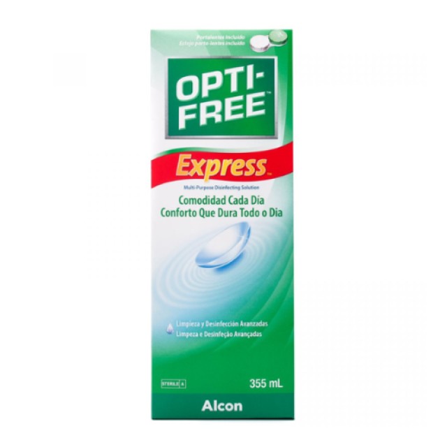 Alcon Opti Free Express Διάλυμα Απολύμανσης Πολλαπλών Χρήσεων, 355ml