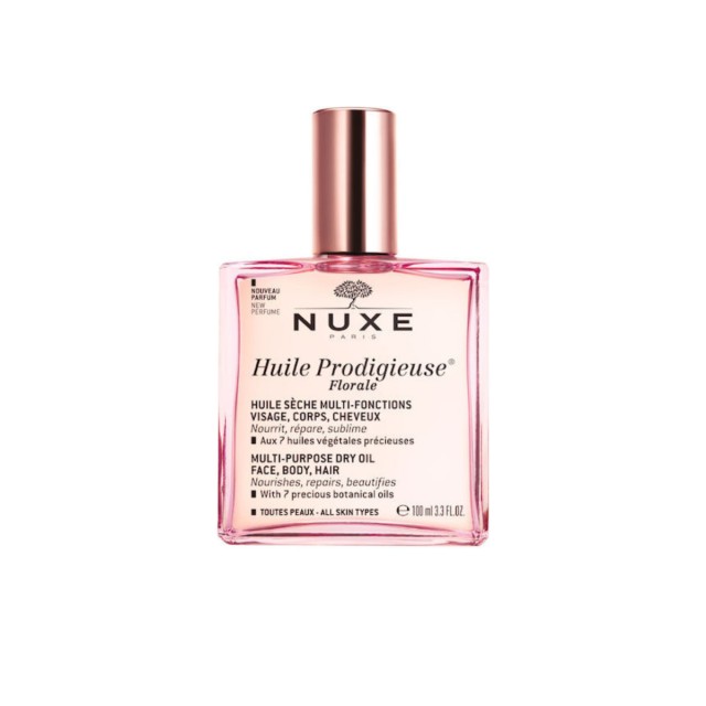Nuxe Huile Prodigieuse Florale Ξηρό Λάδι για Πρόσωπο, Μαλλιά και Σώμα με Νεό Άρωμα 100ml