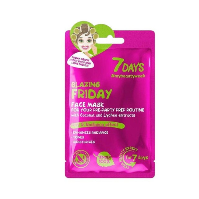 7Days Blazing Friday Face Mask – Μάσκα Προσώπου Παρασκευής 28gr