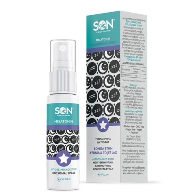 Science of Nature Melatonin Liposomal Spray Ezsleep & Jet Lag, 30ml
