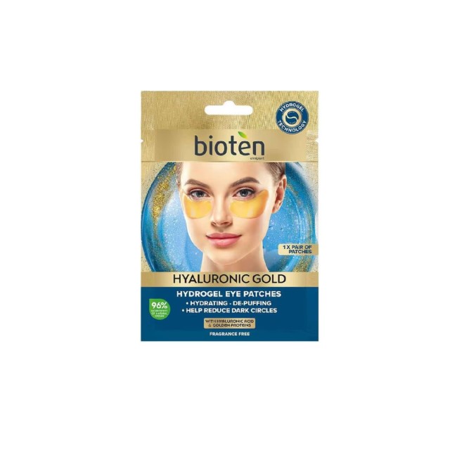 Bioten Eye Patches Hyaluronic Gold
