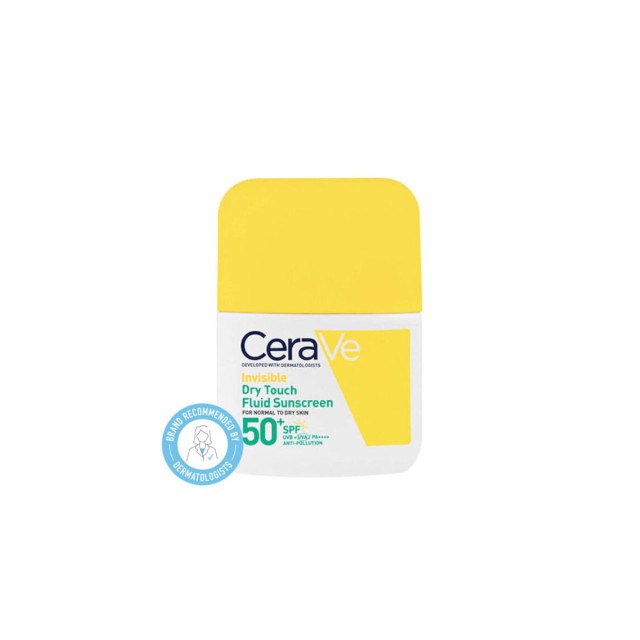 CeraVe Invisible Hydrating Αδιάβροχη Αντηλιακή Λοσιόν Προσώπου και Σώματος SPF50+ 177ml