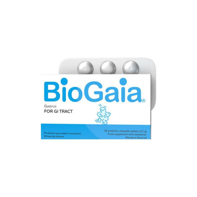 BIOGAIA GASTRUS ΓΕΥΣΗ ΜΑΝΤΑΡΙΝΙ + ΜΕΝΤΑ ΜΑΣΩΜΕΝΑ ΔΙΣΚΙΑ