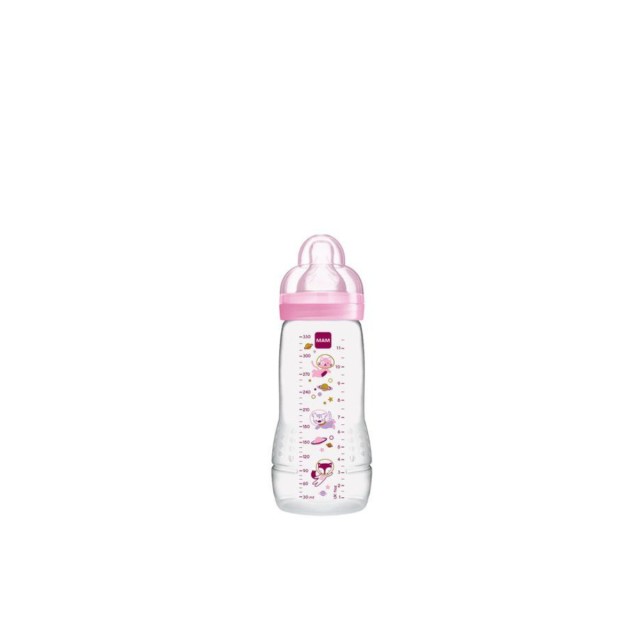 Mam Easy Active Baby Bottle - Girl 330 ml - 4+ Μηνών