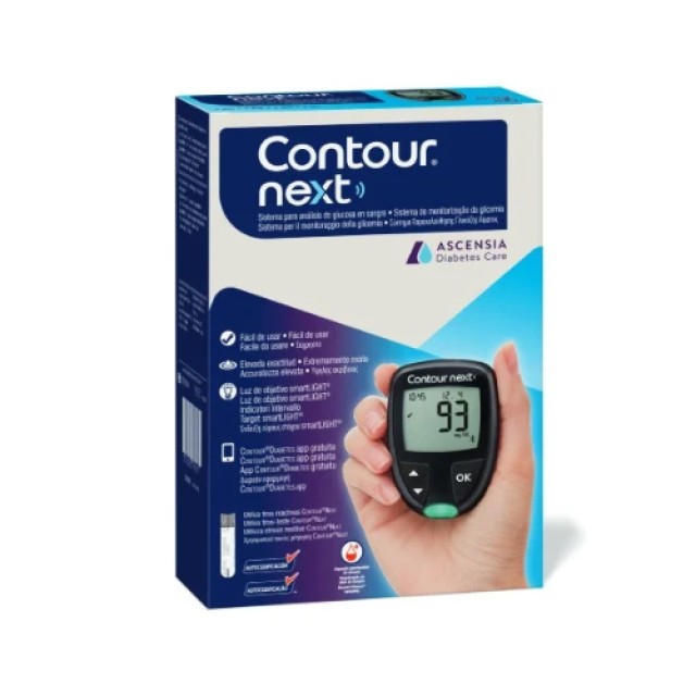 Ascensia Contour Next Μετρητής Σακχάρου με Bluetooth