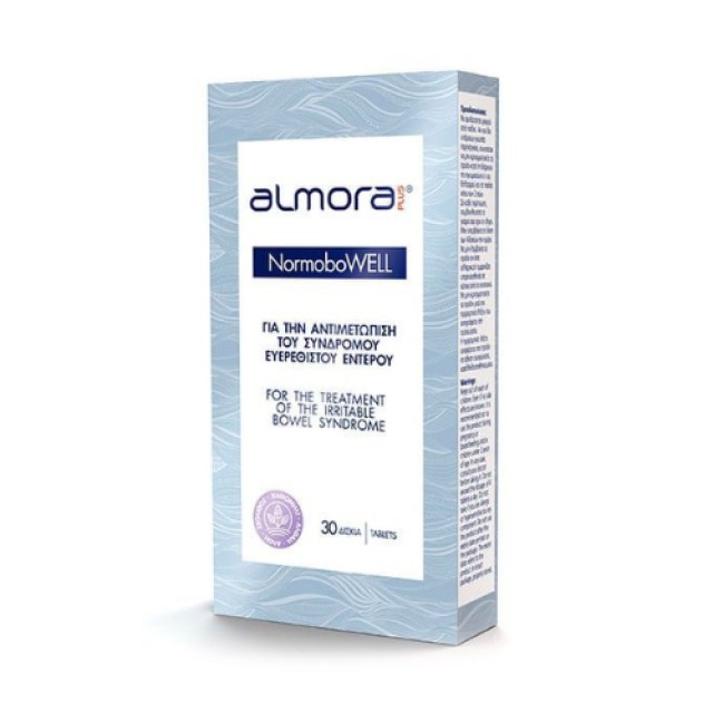 Almora Plus Normobowell για την Αντιμετώπιση των Συμπτωμάτων του Συνδρόμου Ευερέθιστου Εντέρου 30tabs