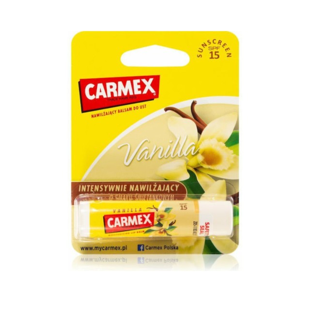 Carmex Ultra Moisturising Lip Balm SPF15 Vanilla