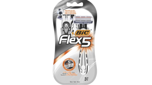 Bic Flex 5 Ξυραφάκια μιας Χρήσης με 5 Λεπίδες & Λιπαντική Ταινία 3τμχ