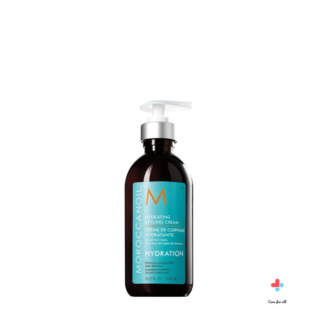Moroccanoil Κρέμα Μαλλιών Hydration για Διαμόρφωση με Ελαφρύ Κράτημα κατά του Φριζαρίσματος 300ml